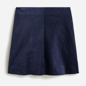 NWT Jcrew Natasha Navy Blue corduroy Women's Skirt